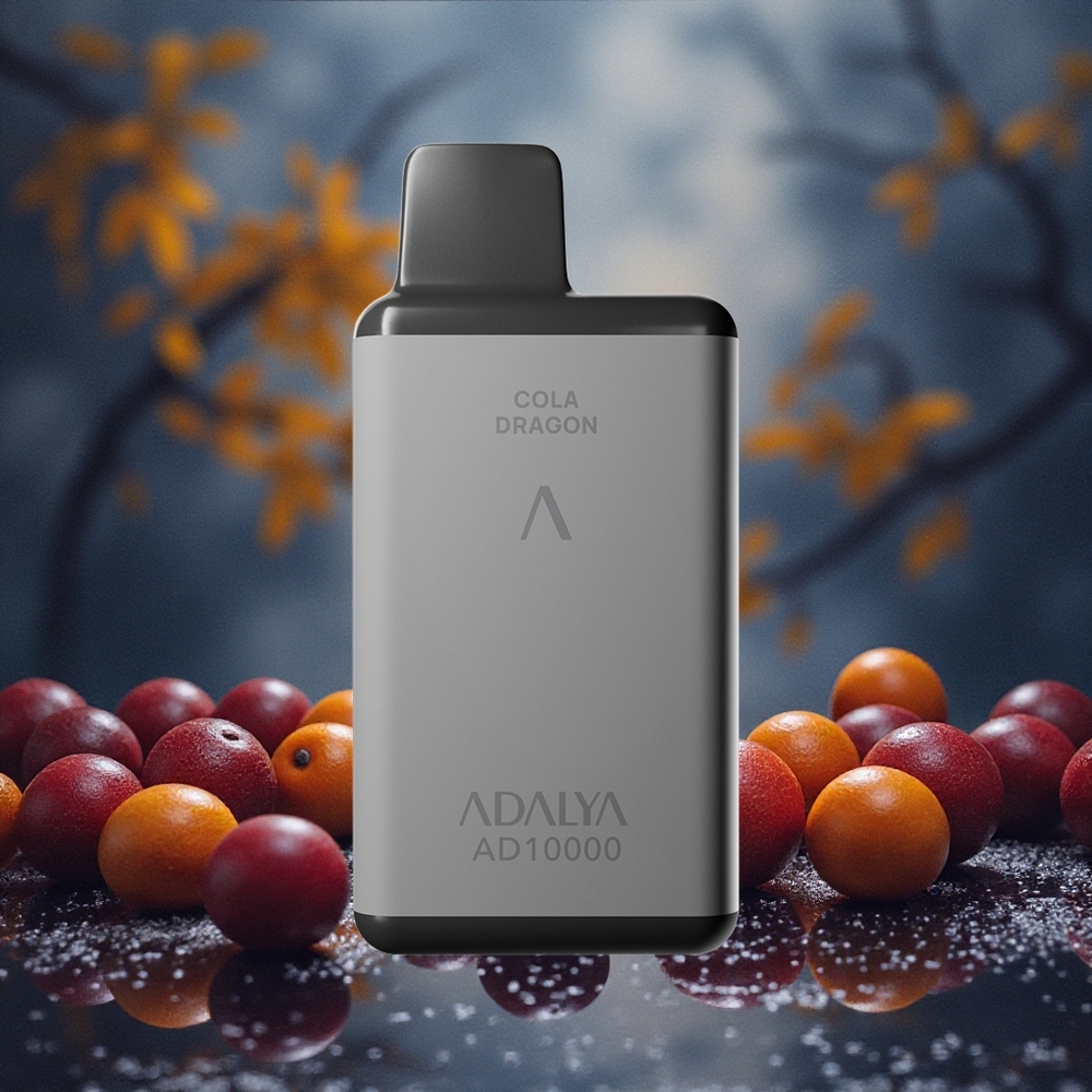 Adalya AD 10000 Puffs Cigarro Eletrônico Descartável Berlin Night - 14 ml de e-líquido 2 nicotina atacado brasileiro