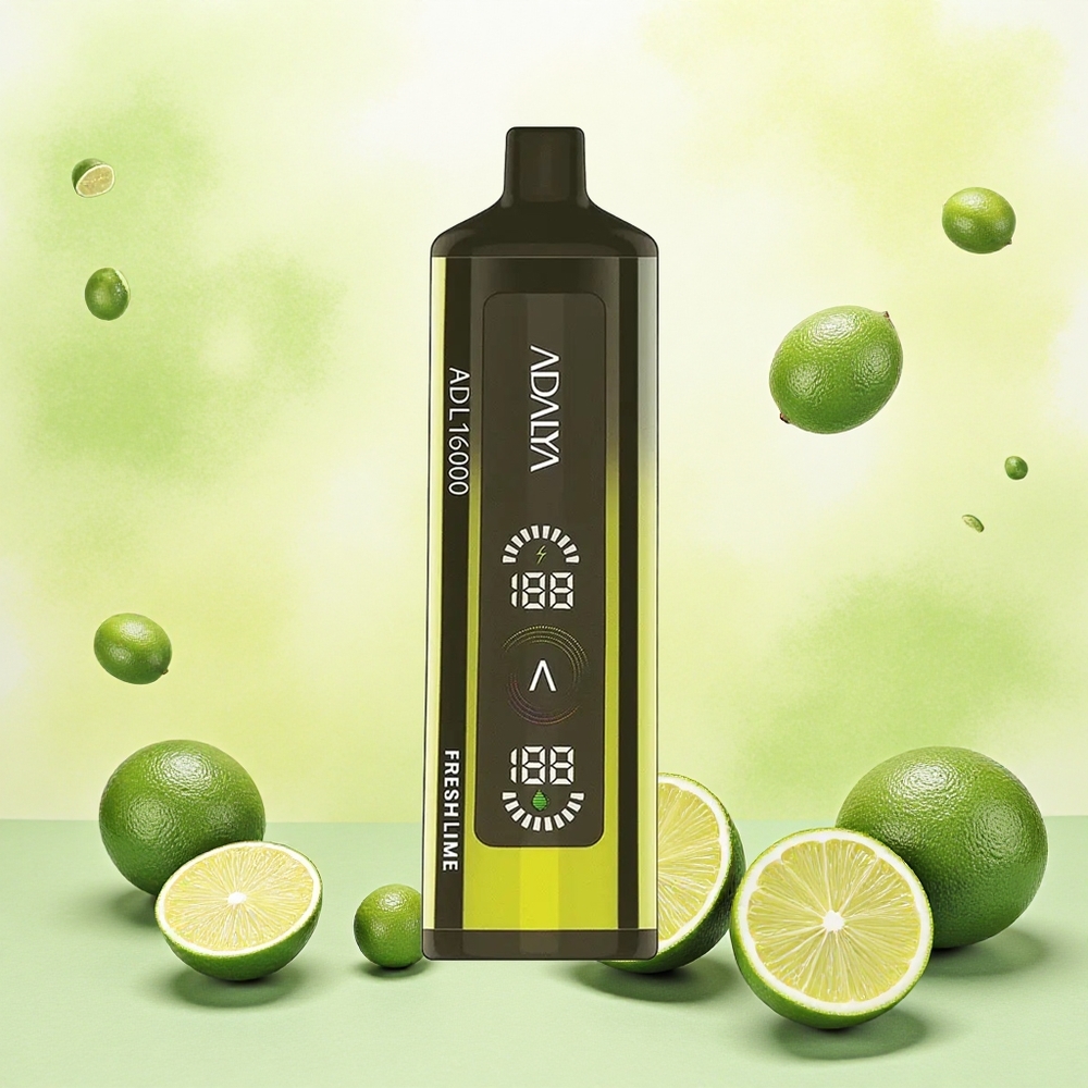 Adalya ADL 16000 PRO Puffs Vape Descartável Lima Fresca atacado brasileiro