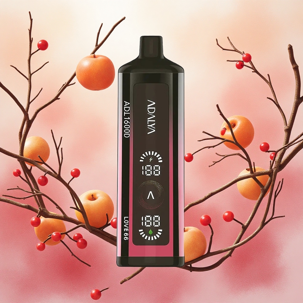 Adalya ADL 16000 PRO Puffs Vape Descartável Love 66 com Tela Digital e Bobina Smart Mesh - Atacado Brasileiro