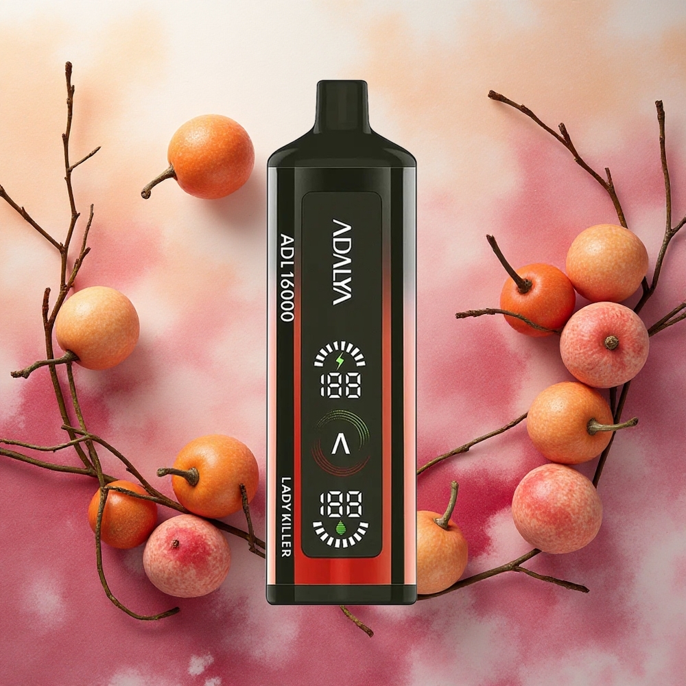 Adalya ADL 16000 PRO Puffs Vaporizador Descartável Lady Killer Tela Digital Recarregável USB-C atacado brasileiro