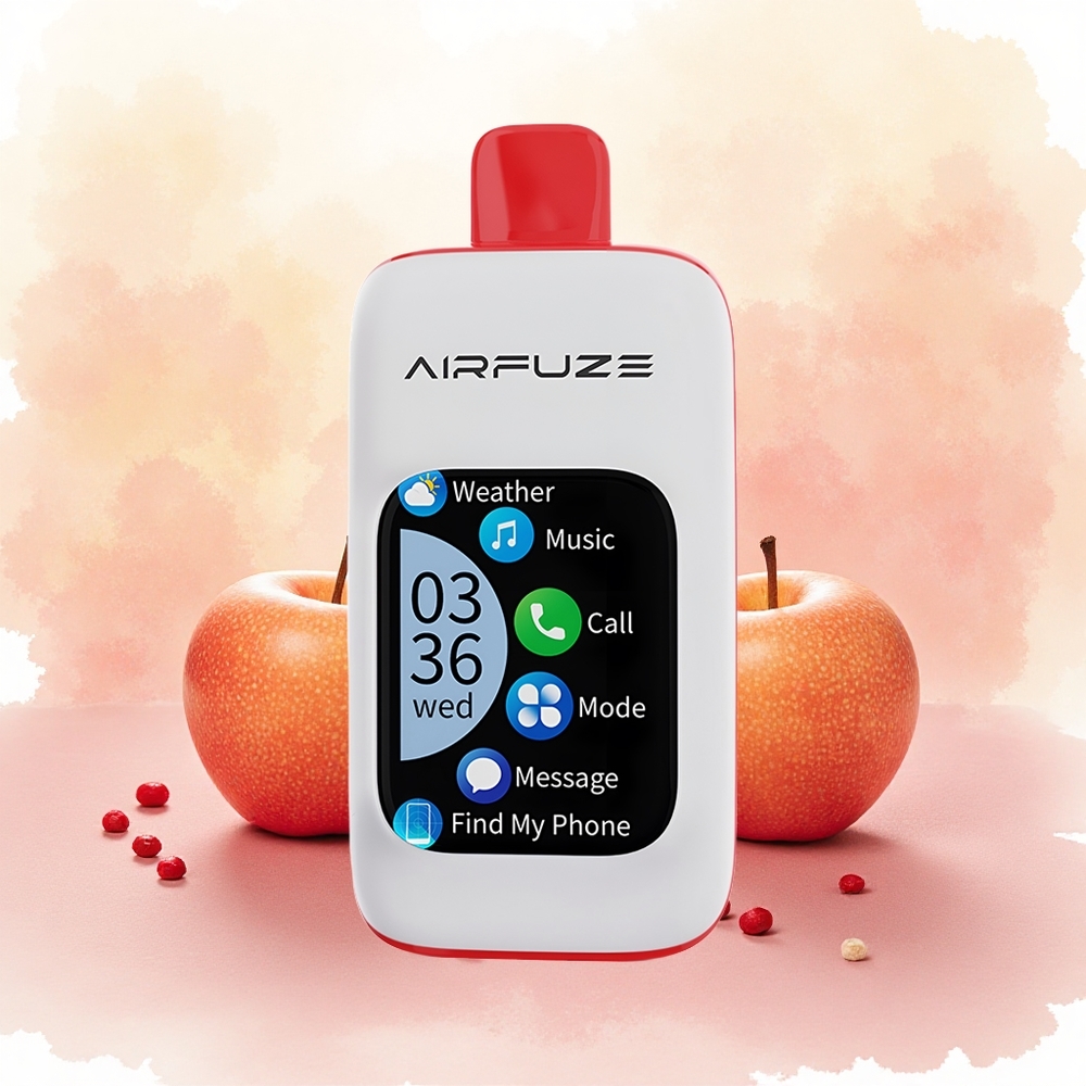 AirFuze Smart 30000 Puffs Disposable Vape Maçã Tripla 5 900mAh 201 TFT Touch atacado brasileiro