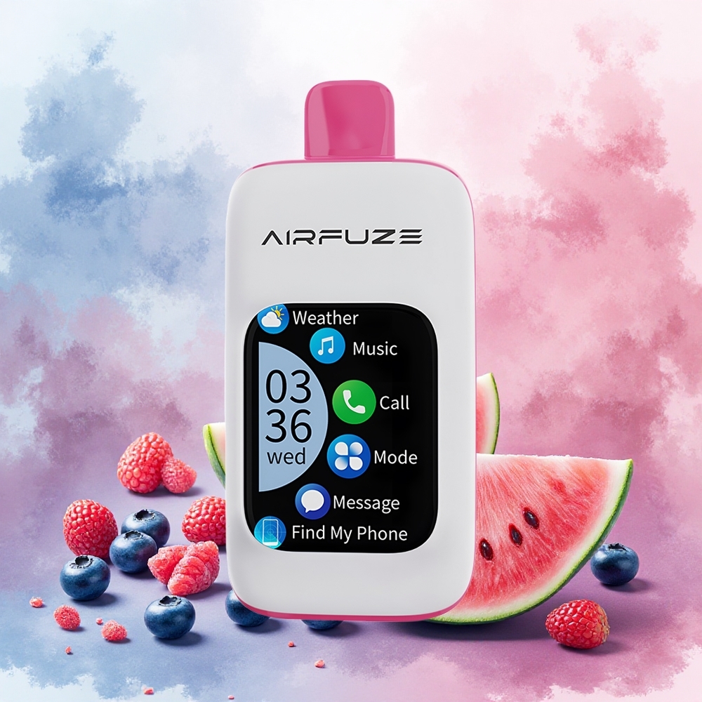 AirFuze Smart 30000 Puffs Disposable Vape Mirtilo Melancia atacado brasileiro