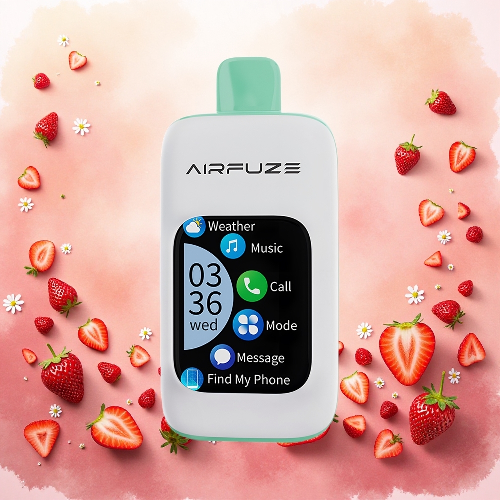 AirFuze Smart 30000 Puffs Disposable Vape Morango Verão atacado brasileiro