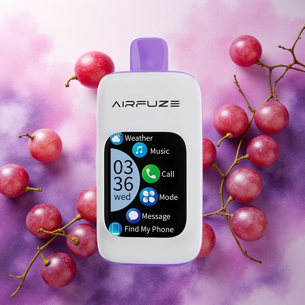 AirFuze Smart Pro 40000 Puffs Recarregável 20ML Explosão de Uva atacado brasileiro