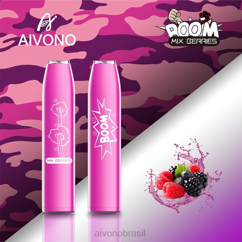 Aivono AIM BOOM 600 frutas misturadas 086J361 - Aivono Vape