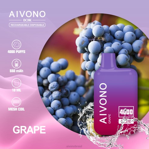 Aivono AIM BOXX 4000 uva 086J213 - Aivono Vape