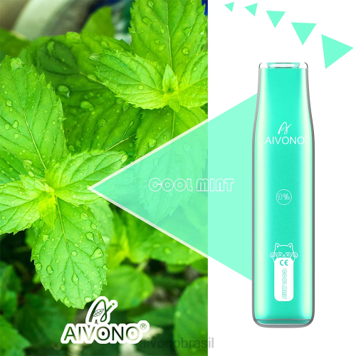 Aivono AIM CAT 400 menta fresca 086J336 - Vape Aivono Brasil