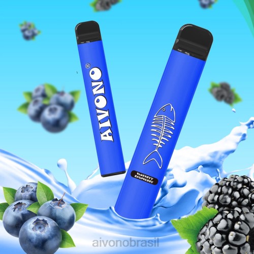 Aivono AIM FISHBONE 600 framboesa mirtilo 086J281 - Aivono Vape