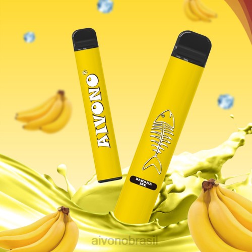 Aivono AIM FISHBONE 600 gelo de banana 086J276 - Vape Aivono Brasil