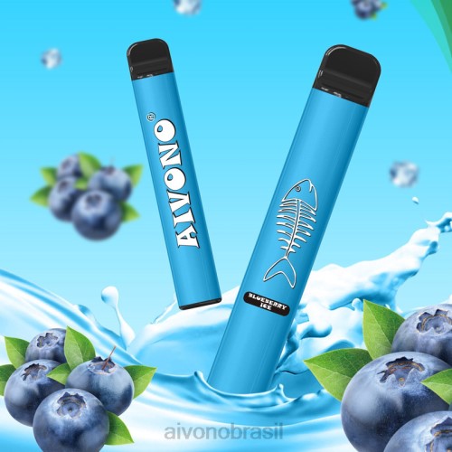 Aivono AIM FISHBONE 600 gelo de mirtilo 086J279 - Aivono Vape Brasil