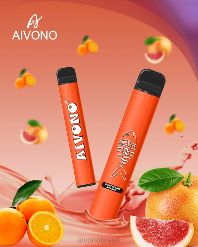 Aivono AIM FISHBONE 600 laranja toranja 086J280 - Vape Aivono Brasil