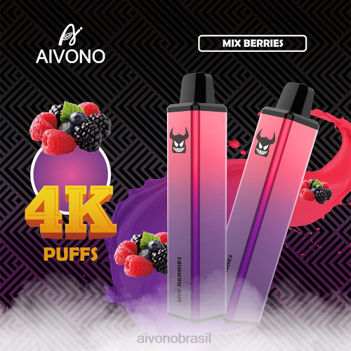 Aivono AIM FREAK 4000 frutas misturadas 086J260 - Vape Aivono Brasil