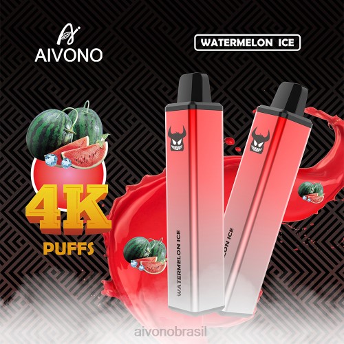 Aivono AIM FREAK 4000 gelo de melancia 086J253 - Aivono Vape