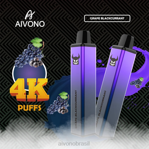 Aivono AIM FREAK 4000 groselha preta 086J259 - Aivono Vape Brasil