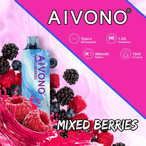 Aivono AIM GUN 7000 frutas misturadas 086J111 - Aivono Vape Brasil