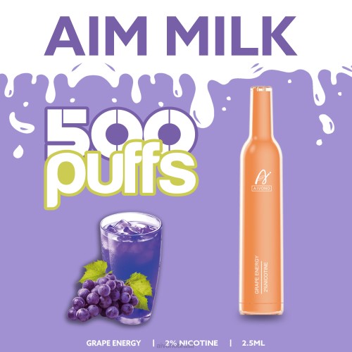 Aivono AIM MILK 500 energia da uva 086J265 - Aivono Vape