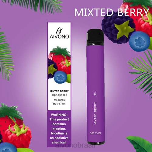 Aivono AIM PLUS 800 baga mista 086J188 - Vape Aivono Brasil