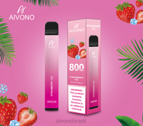 Aivono AIM PLUS 800 gelo de morango 086J193 - Aivono Vape