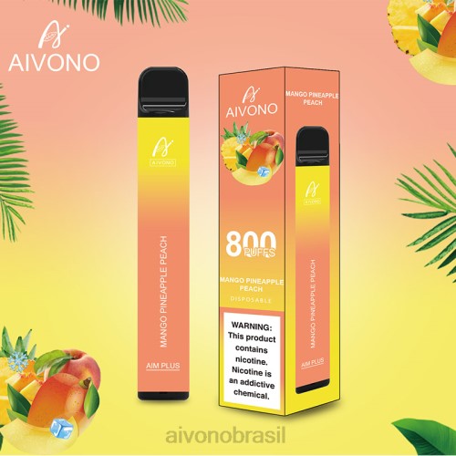 Aivono AIM PLUS 800 manga abacaxi pêssego 086J186 - Aivono Brasil