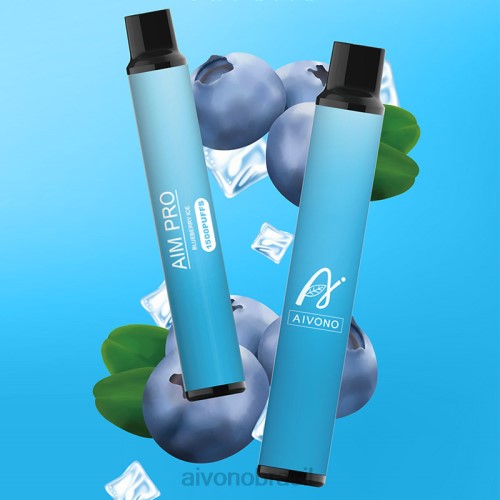 Aivono AIM PRO 1500 gelo de mirtilo 086J163 - Aivono Vape Brasil