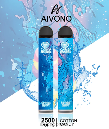 Aivono AIM SNAKE 2500 algodão doce 086J303 - Aivono Vape Brasil