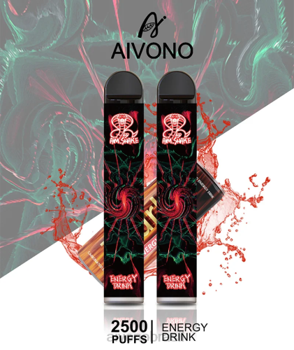 Aivono AIM SNAKE 2500 bebida energética 086J305 - Aivono Vape
