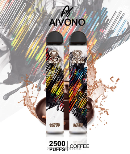 Aivono AIM SNAKE 2500 café 086J300 - Vape Aivono Brasil