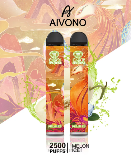 Aivono AIM SNAKE 2500 gelo de melão 086J311 - Aivono Vape Brasil