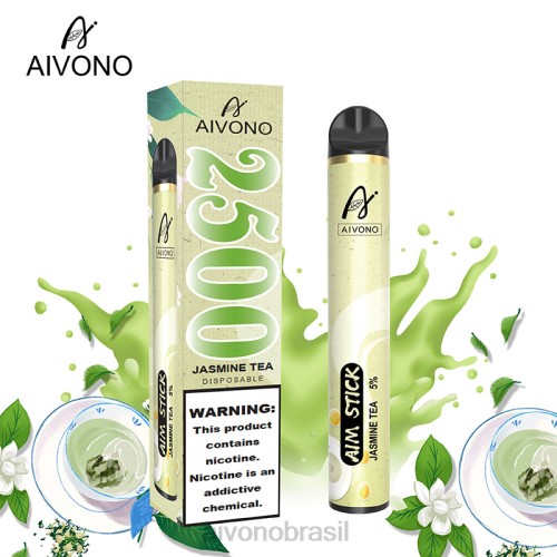 Aivono AIM STICK 2500 chá de jasmim 086J157 - Aivono Vape