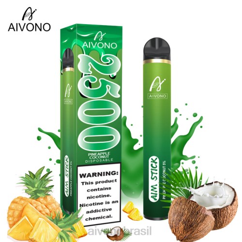 Aivono AIM STICK 2500 coco abacaxi 086J153 - Aivono Vape