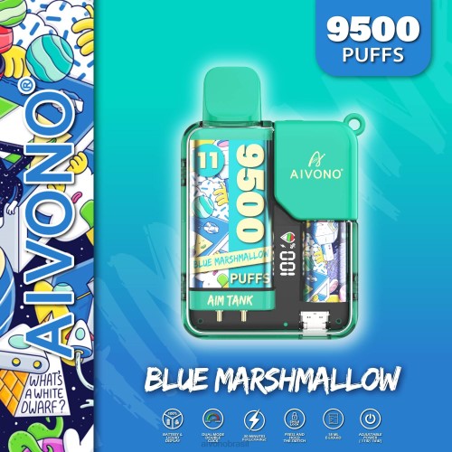 marshmallow azul