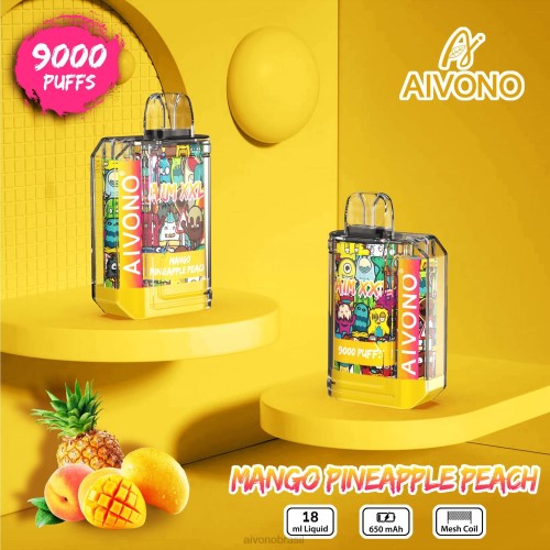manga abacaxi pêssego