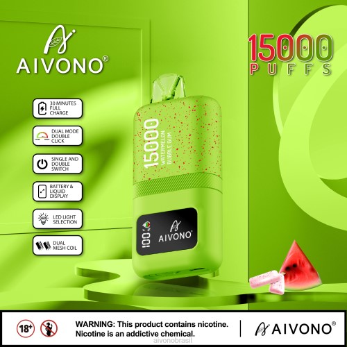 Aivono AIM magic 15000 chiclete de melancia 086J65 - Aivono Vape