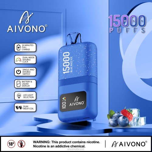 Aivono AIM magic 15000 gelo azul 086J64 - Vape Aivono Brasil