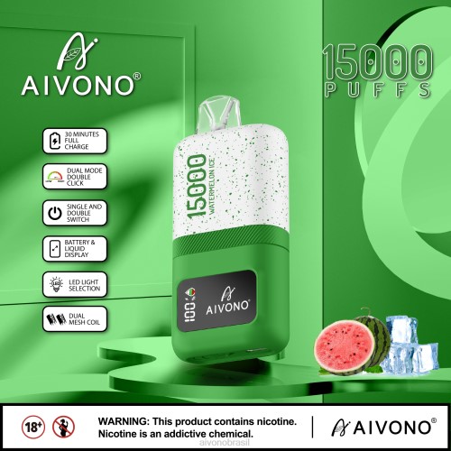 Aivono AIM magic 15000 gelo de melancia 086J70 - Aivono Brasil