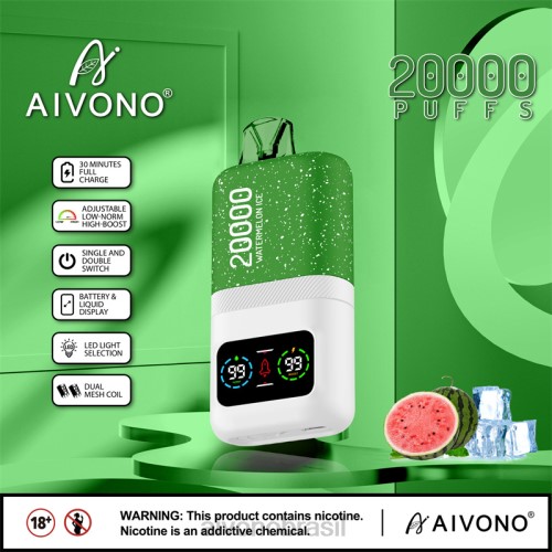 Aivono AIM magic 20000 gelo de melancia 086J75 - Aivono Vape Brasil