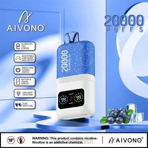 Aivono AIM magic 20000 gelo de mirtilo 086J73 - Aivono Vape