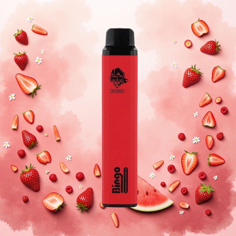 Aivono Aim Bingo 4000 Puffs Descartável Morango Melancia atacado brasileiro