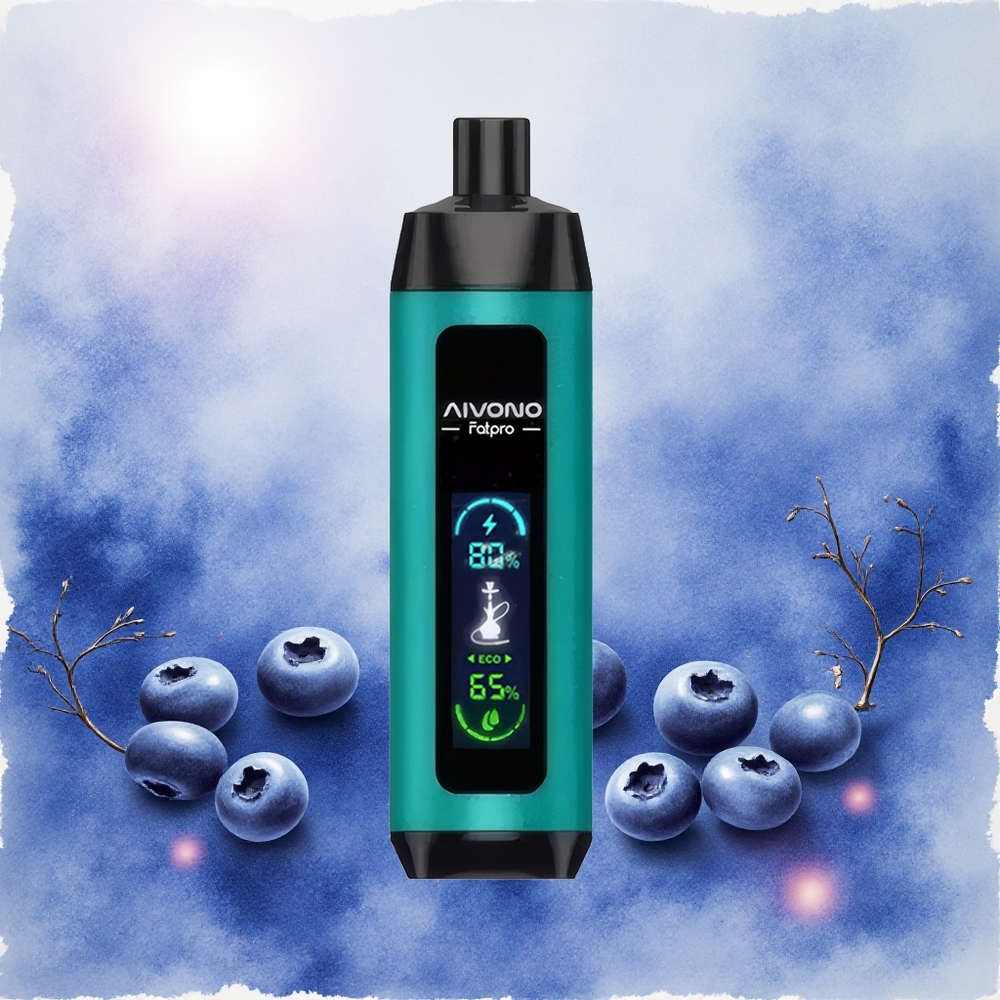 Aivono Aim Fatpro 22000 Puffs Descartável Mirtilo 28ml E-líquido Recarregável 600mah atacado brasileiro
