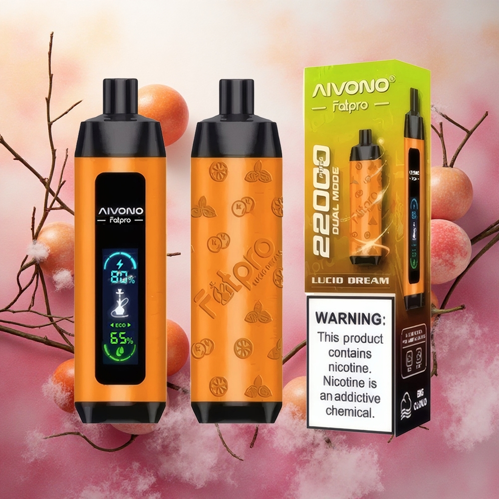 Aivono Aim Fatpro 22000 Puffs Descartável Vape Sonho Lúcido 28ml E-líquido Recarregável atacado brasileiro