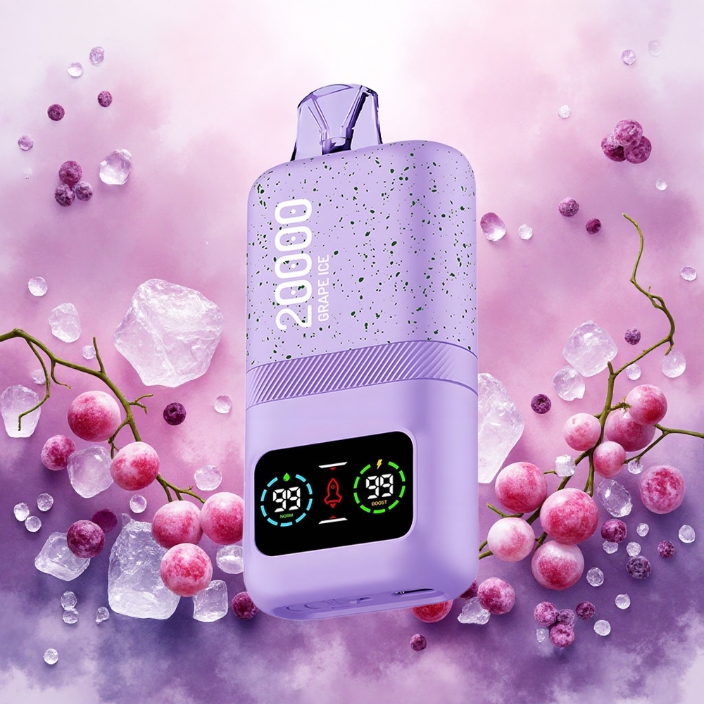 Aivono Aim Magic 20000 Puffs Descartável Vape Uva Gelo atacado brasileiro