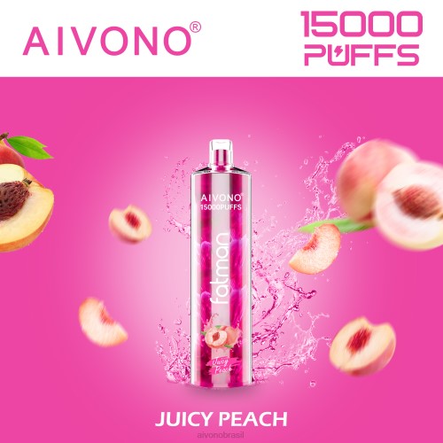 Aivono FATMAN 15000 pêssego suculento 086J17 - Aivono Vape