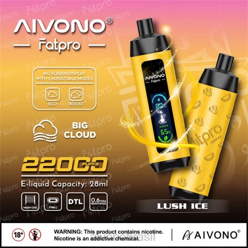 Aivono Fatpro 22000 gelo exuberante 086J3 - Aivono Vape Brasil
