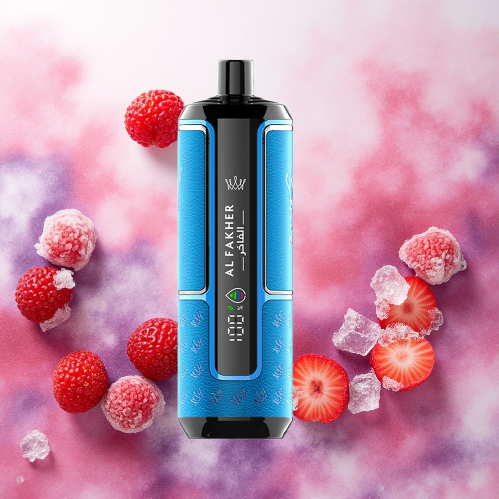 Al Fakher Crown Bar 15K Hypermax Descartável Fruta Gelada 22ml 600mAh Tipo-C atacado brasileiro