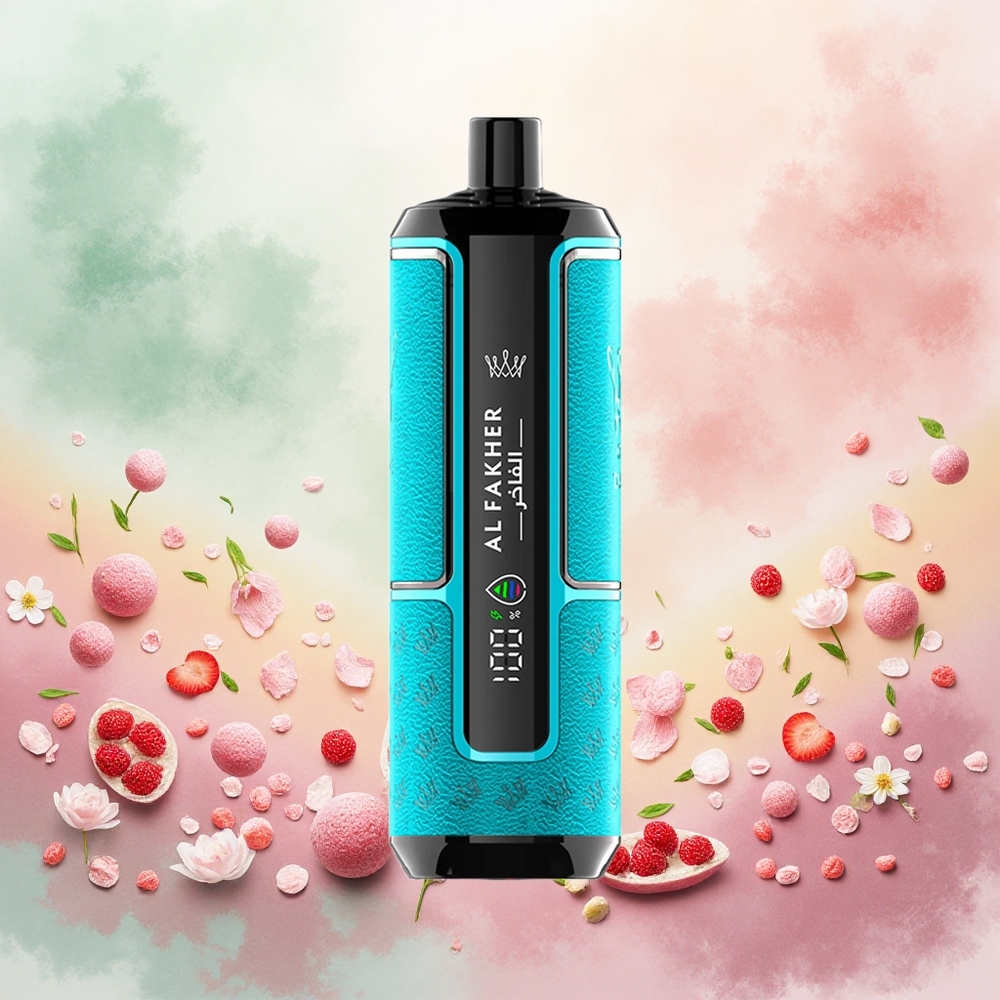 Al Fakher Crown Bar 15K Hypermax Descartável Vape Kit Hortelã Goma atacado brasileiro