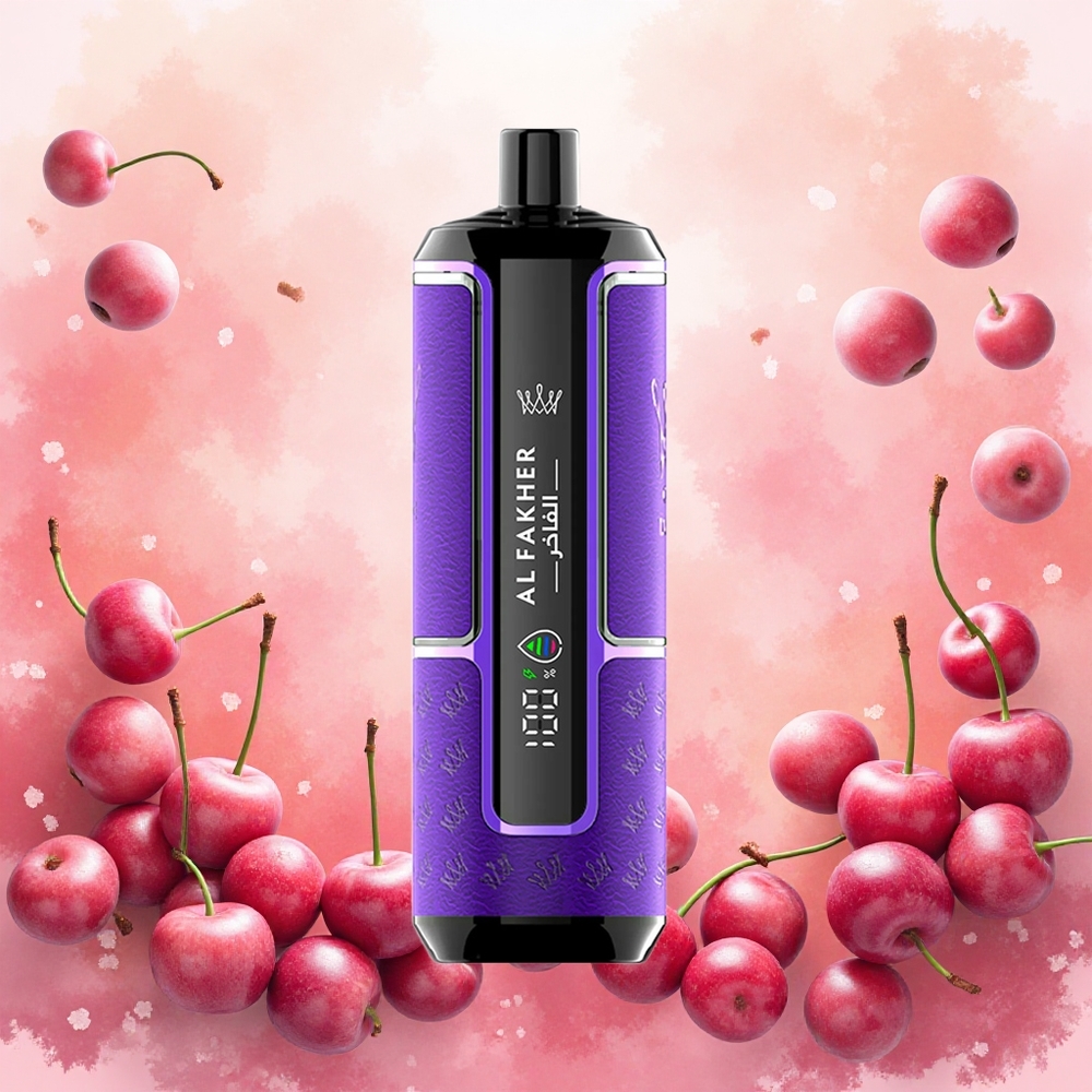 Al Fakher Crown Bar 15K Hypermax Vape Descartável Kit Festa de Cereja atacado brasileiro