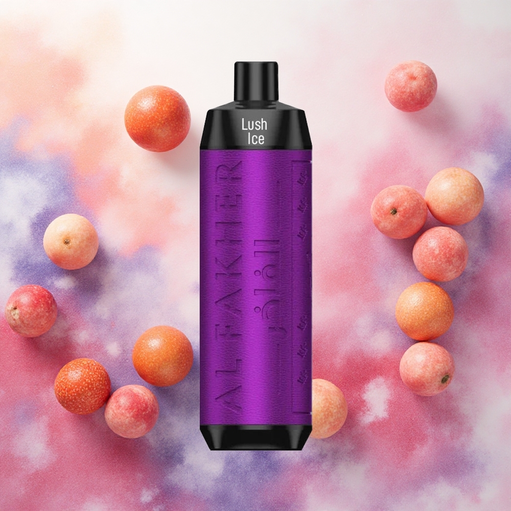 Al Fakher Crown Bar 8000 Crystal Descartável Gelo Lush com 18ml de Líquido e 8000 Puffs atacado brasileiro