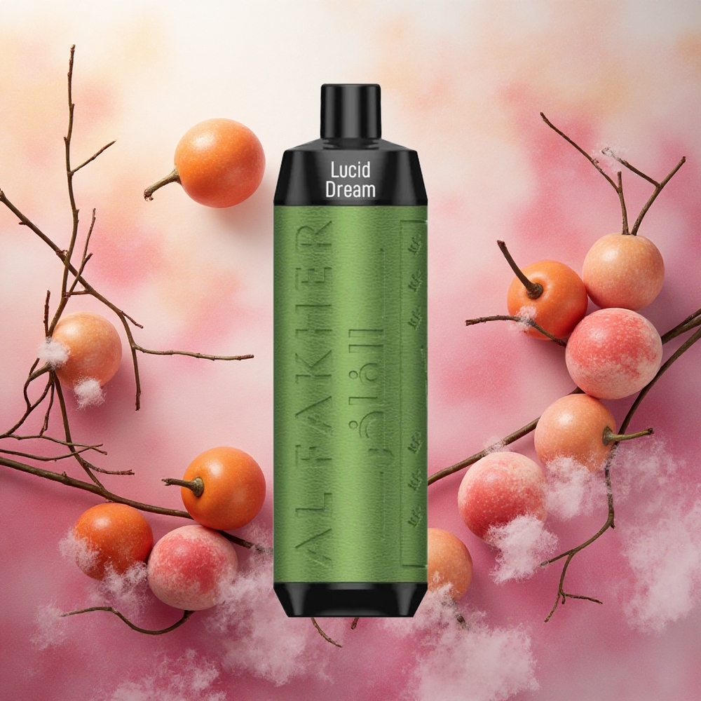Al Fakher Crown Bar 8000 Crystal Vape Descartável Lucid Dream com 18ml de Líquido e 8000 Puffs atacado brasileiro