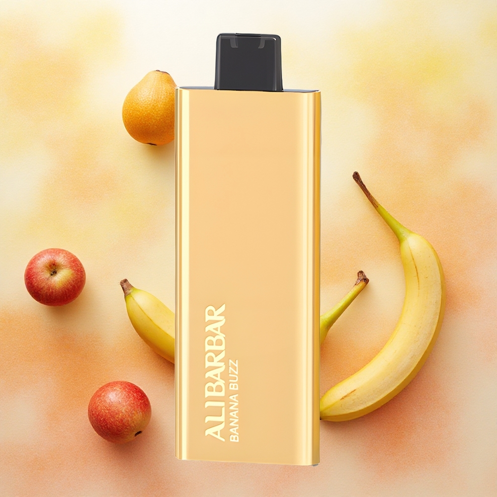 Alibarbar Pandora 7000 Puffs Descartável Banana Buzz 17ml atacado brasileiro