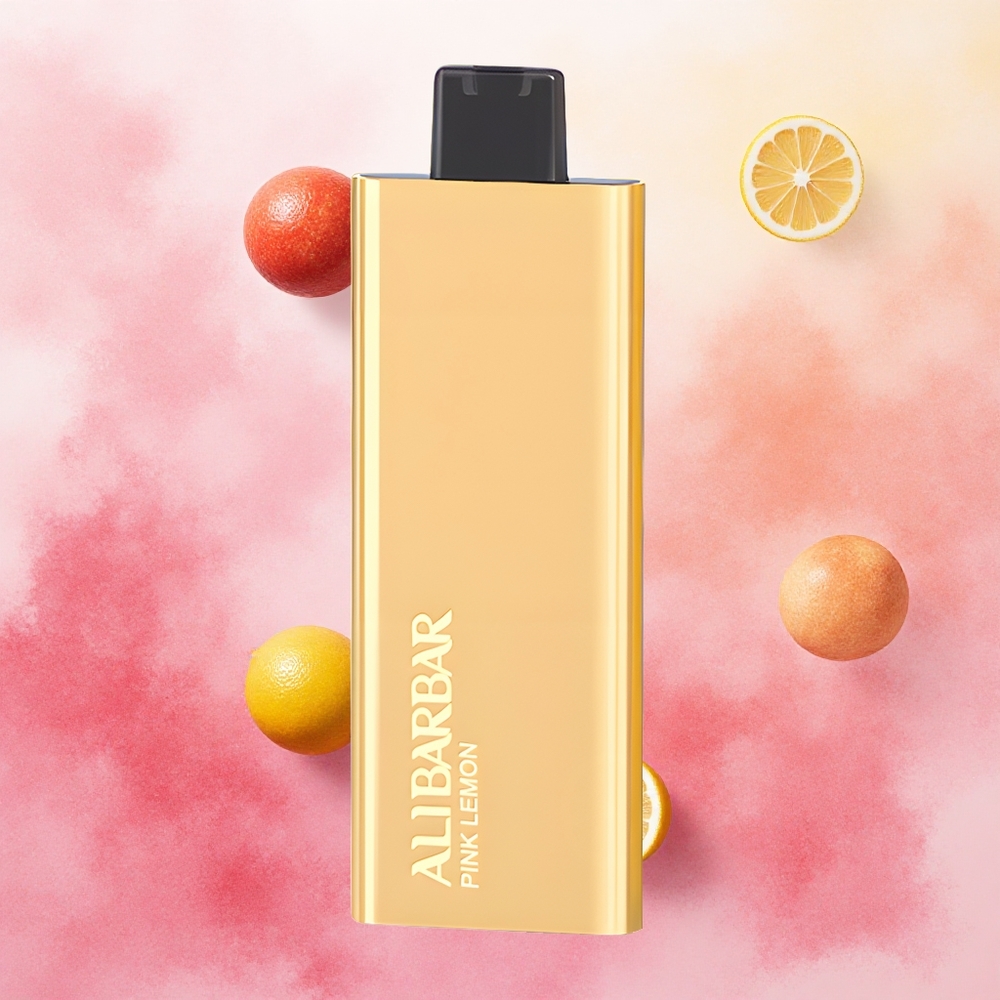 Alibarbar Pandora 7000 Puffs Descartável Limão Rosa 17ml atacado brasileiro